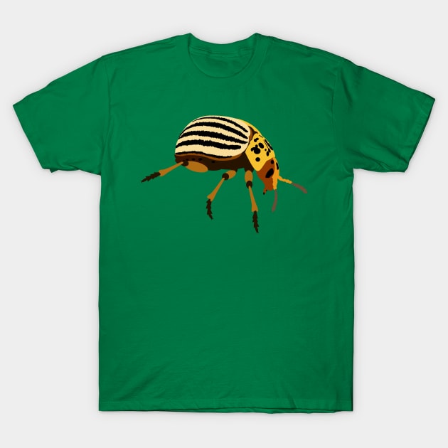 Colorado Potato Beetle T-Shirt by stargatedalek